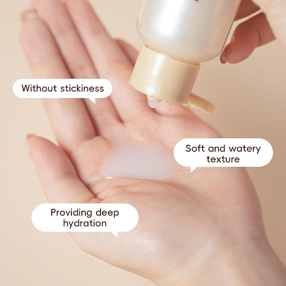 Milky Rice Toner for Face, Rice Toner Korean Facial Deep Hydrating Toners with Oryza Sativa Bran Extract Glow Glass Skin Moisturizing Soothing Sensitive Skin 3.38 Floz