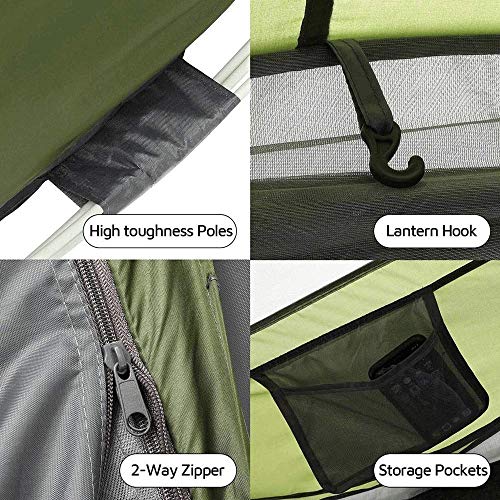 Carpa automática pop-up GeRRiT para camping 380x260x130 cm miniatura 6