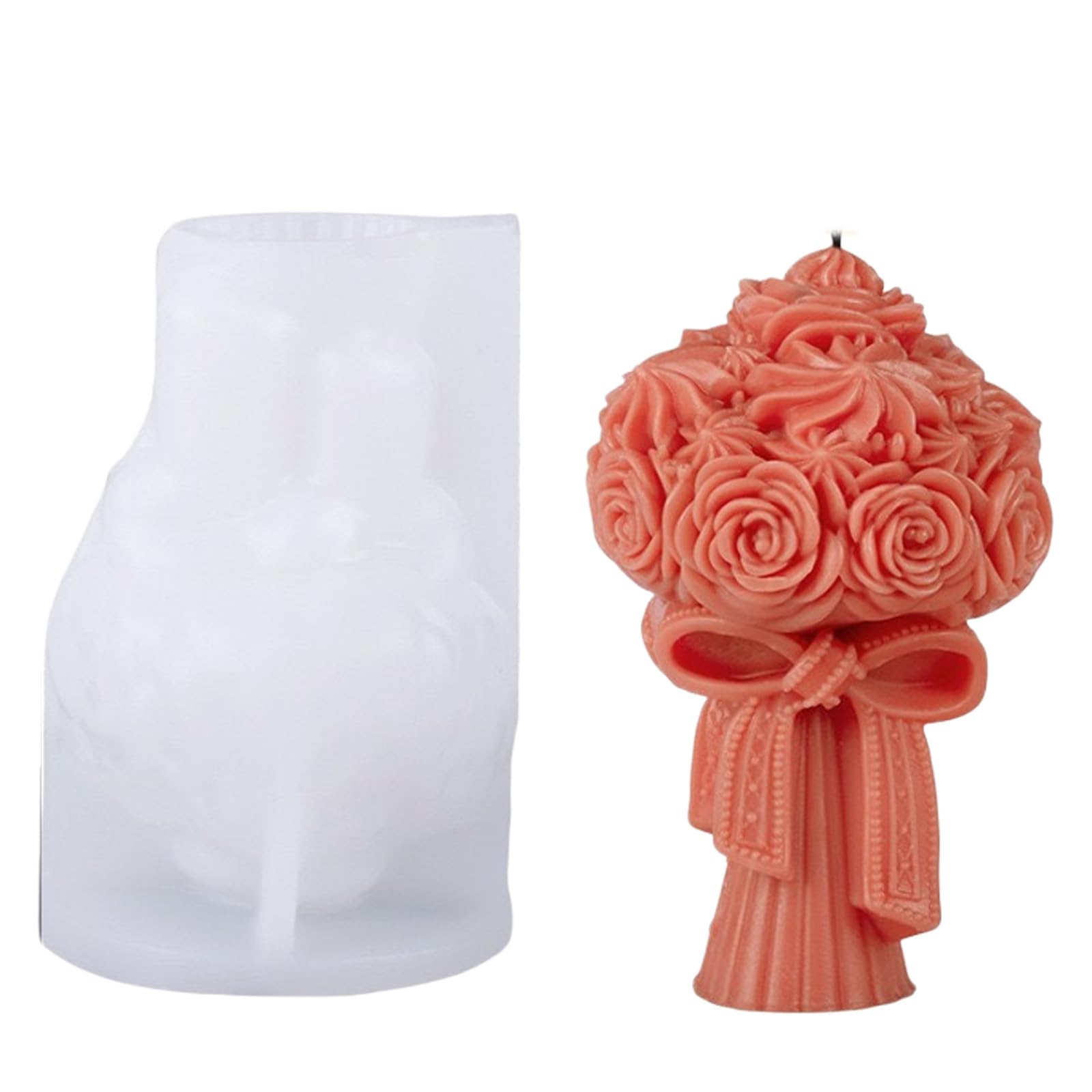 Tsophreniq Silicone Florals Craft Supplies Bouquet Designs Safe for Home Decoration Projects Silicone