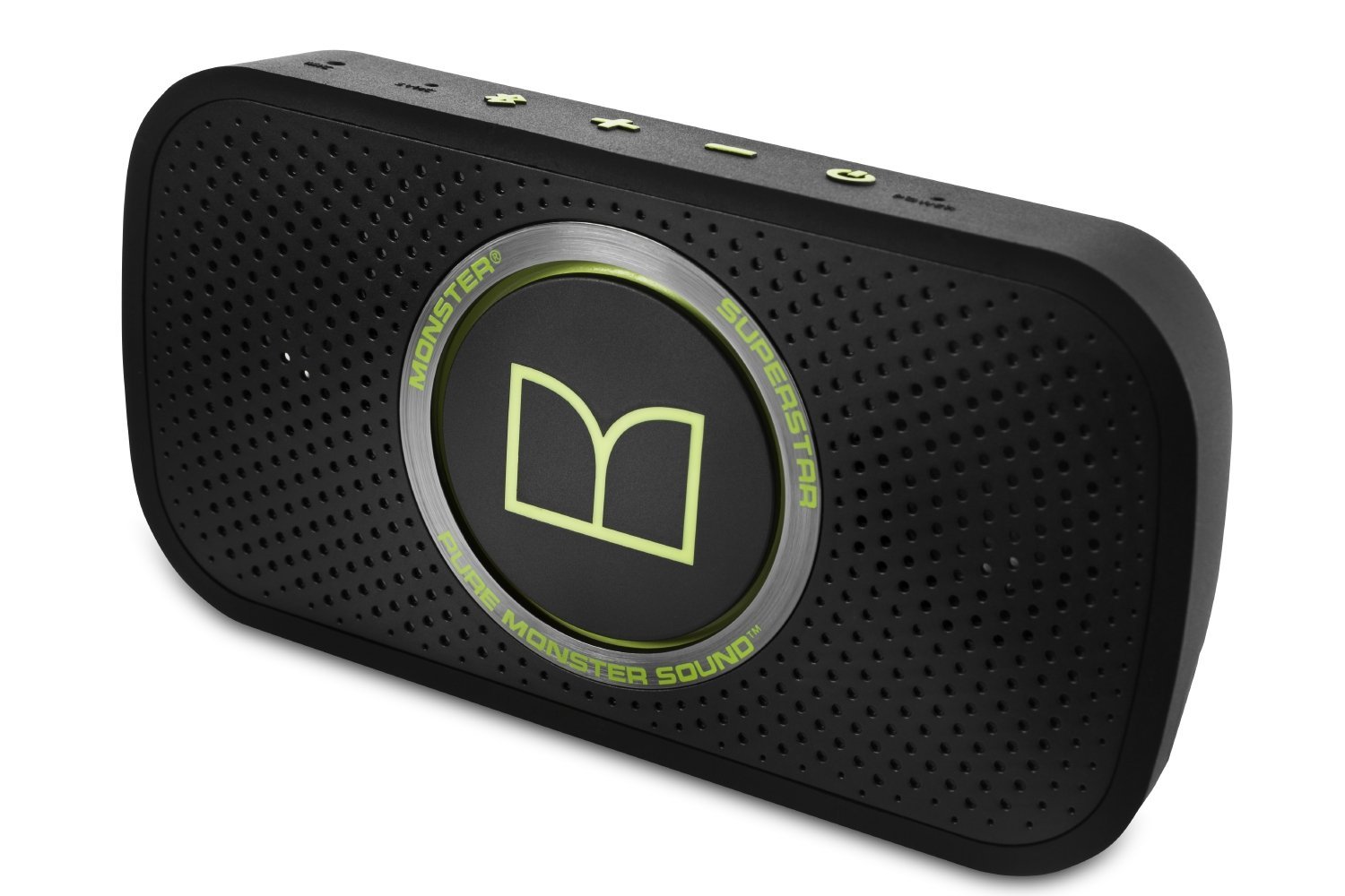 【新品未開封】MONSTER SUPERSTAR Bluetoothスピーカー Monster SuperStar High Definition Bluetooth Speaker (Black/Green