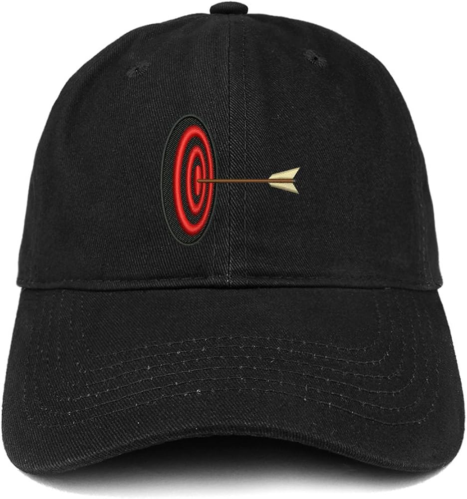 Trendy Apparel Shop Archery Target Quality Embroidered Low Profile