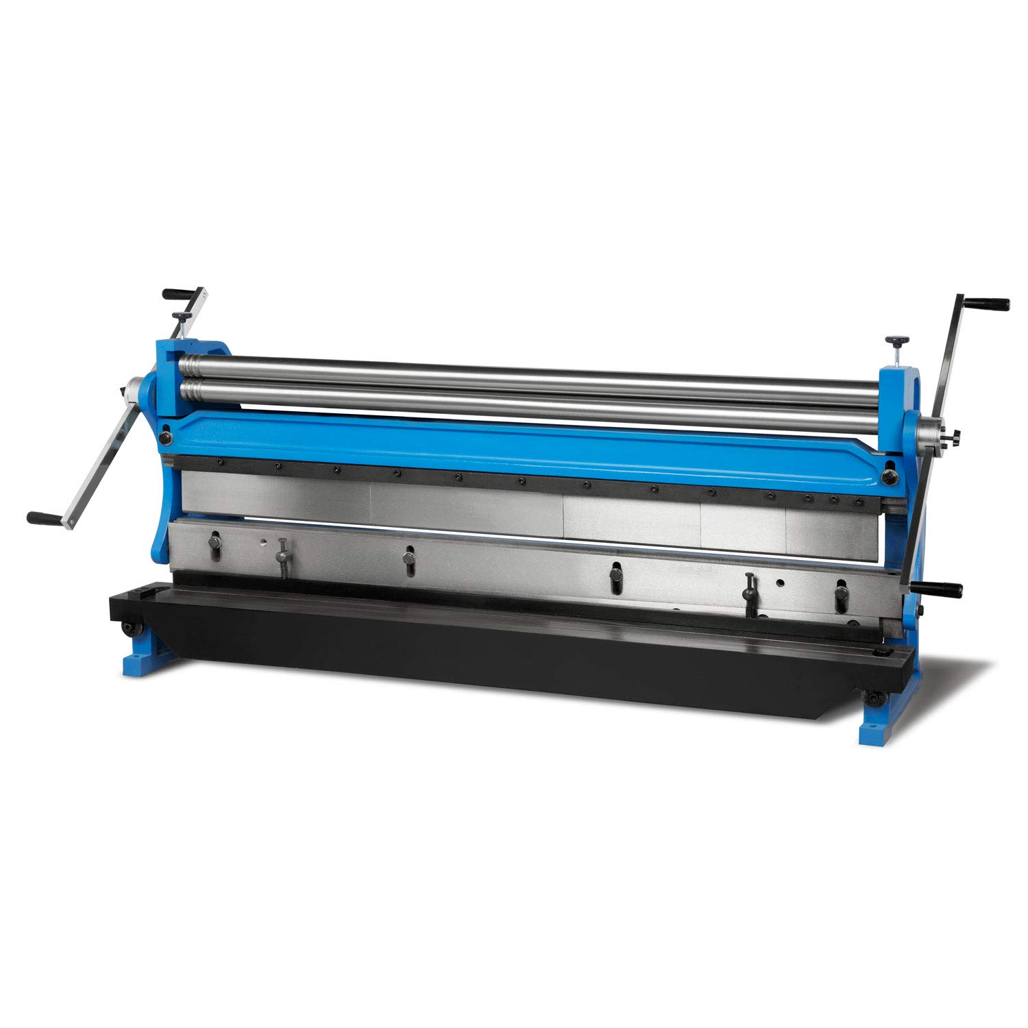 Manuell Rundbiegemaschine 300mm Drei-Walzen Biegemaschine Blech Rundbiegegerät E