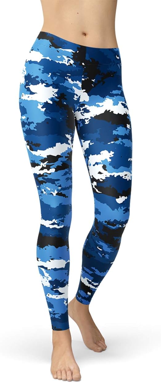 blue leggings amazon