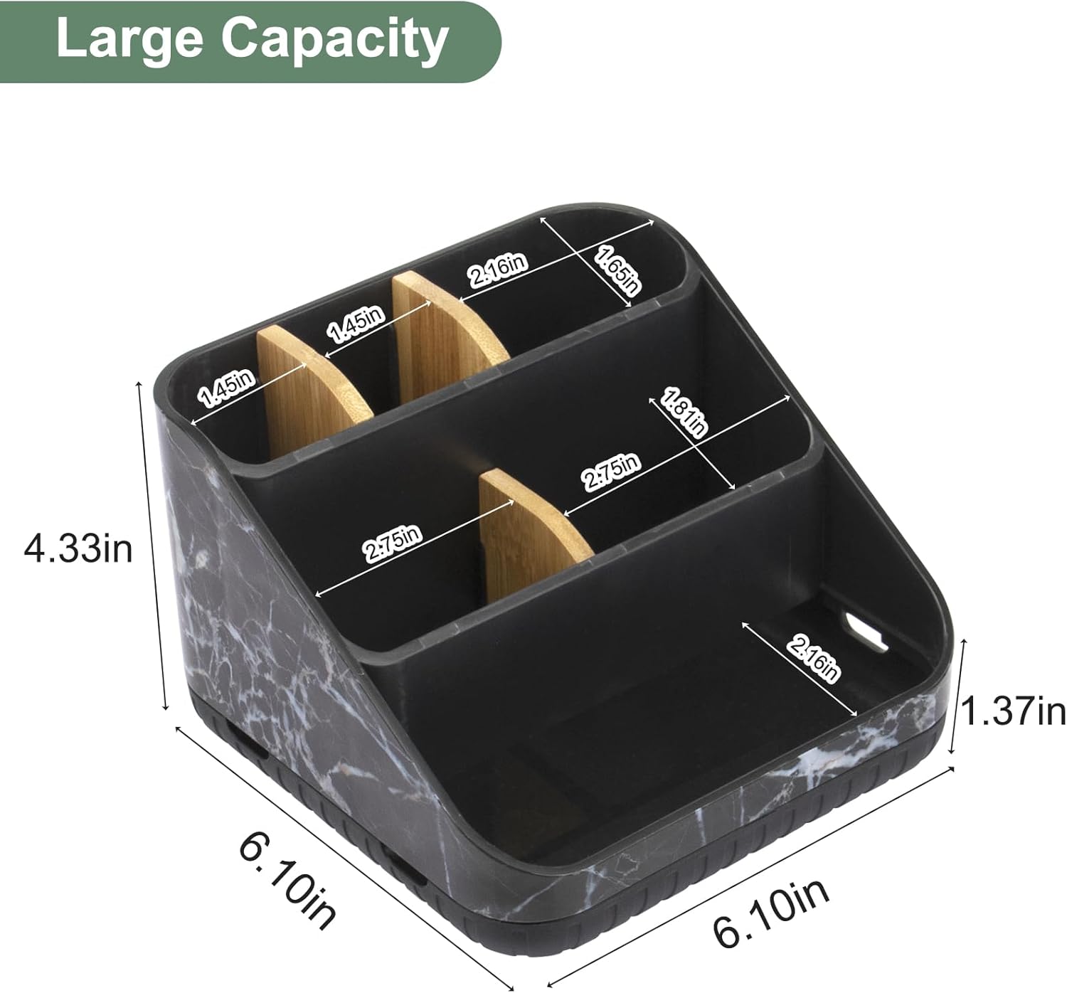 Chintu Toothbrush Holders for Bathrooms Countertop Organizer