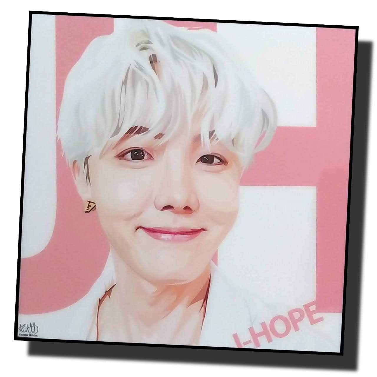 受注限定 bts 防弾少年団 youth発売記念 クリアポスター J-HOPE Amazon.co.jp: Famous Popart Gallery 防弾少年団 BTS ホビ J-HOPE