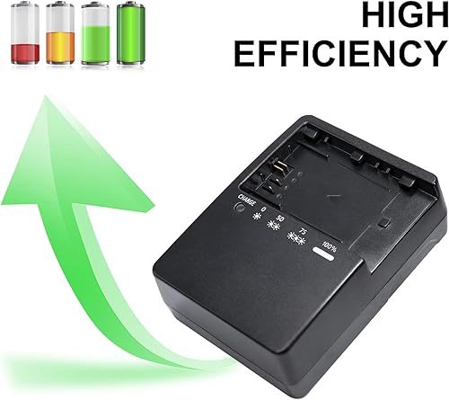 Miniatura 7 de LP-E6 LP-E6N LC-E6 Cargador para Canon Compatible con LP-E6NH LC-E6E Batería EOS R Ra R5 R5 C R6 R7 DSLR 60D 60DA 70D 80D 90D 5DS R 5D Mark II III