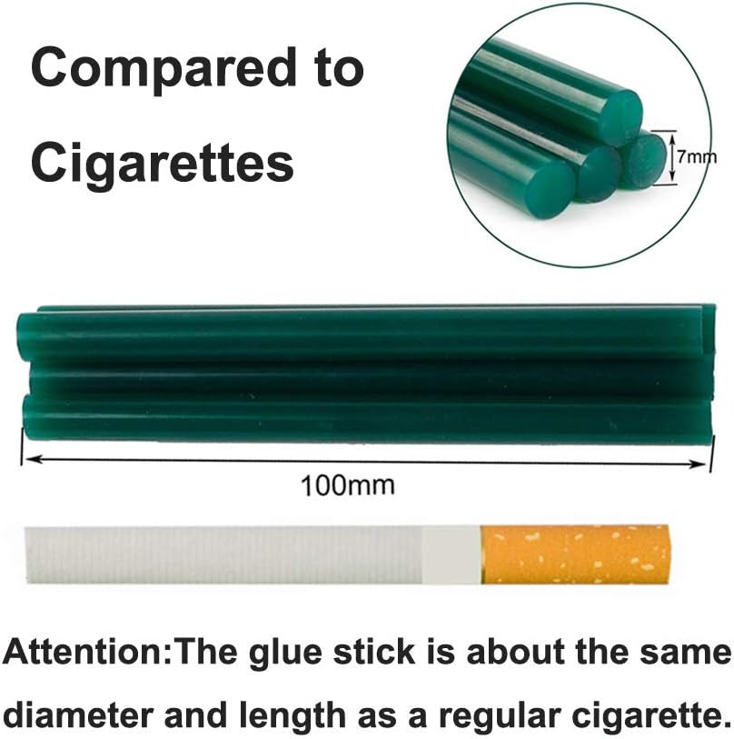 Colored Hot Melt Glue Sealing Sticks for Letter Seal Stamp, VARACL Kids Mini Hot Glue Gun Sticks for Arts Gift Crafts,Home General Repair,15 Colors,75 PCS, Diameter 7 mm/0.28", Length 10 cm/3.9" -