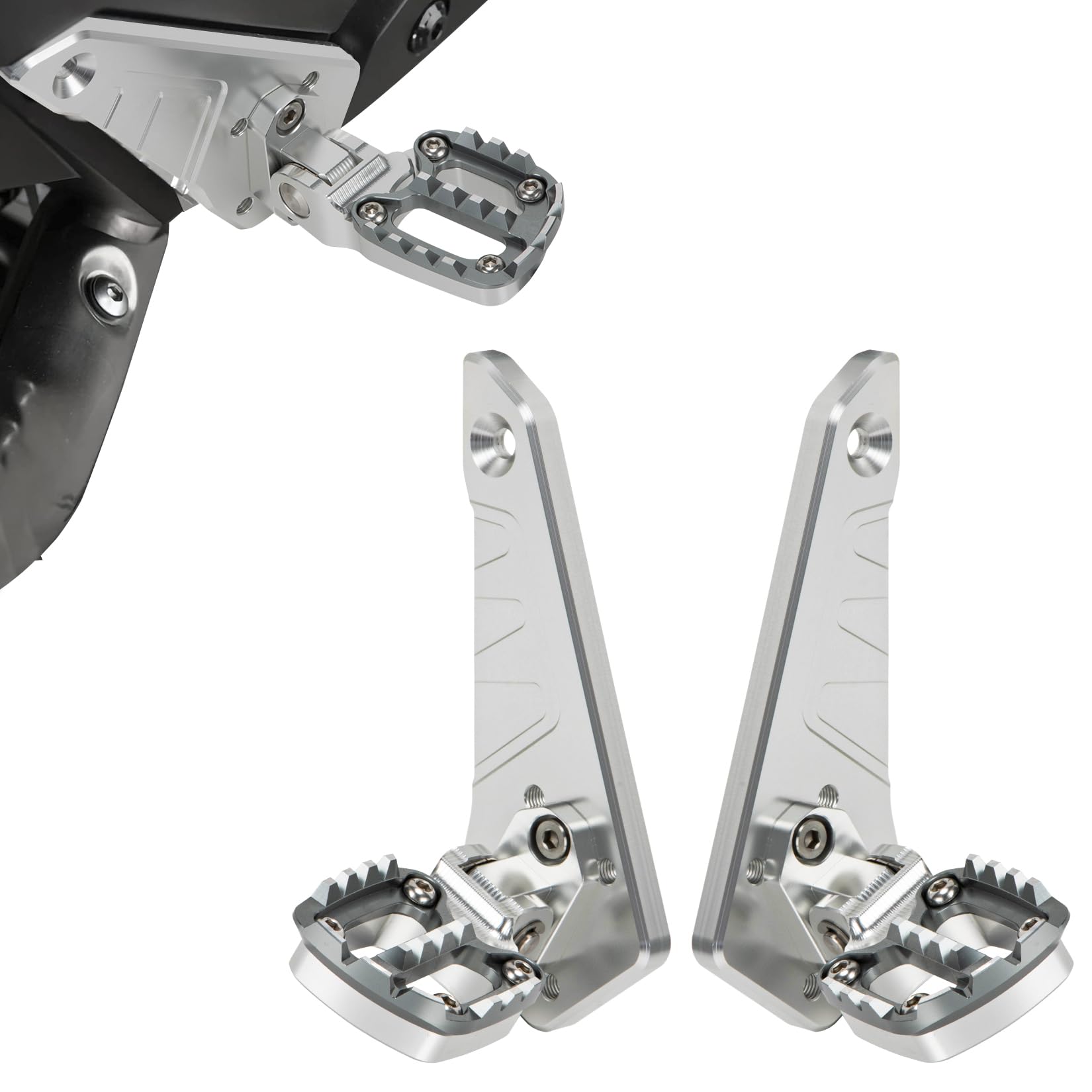 AdVSBladeS4　オートステップ Amazon | オートバイ用 ステップ フットペグ 汎用 フットペグ