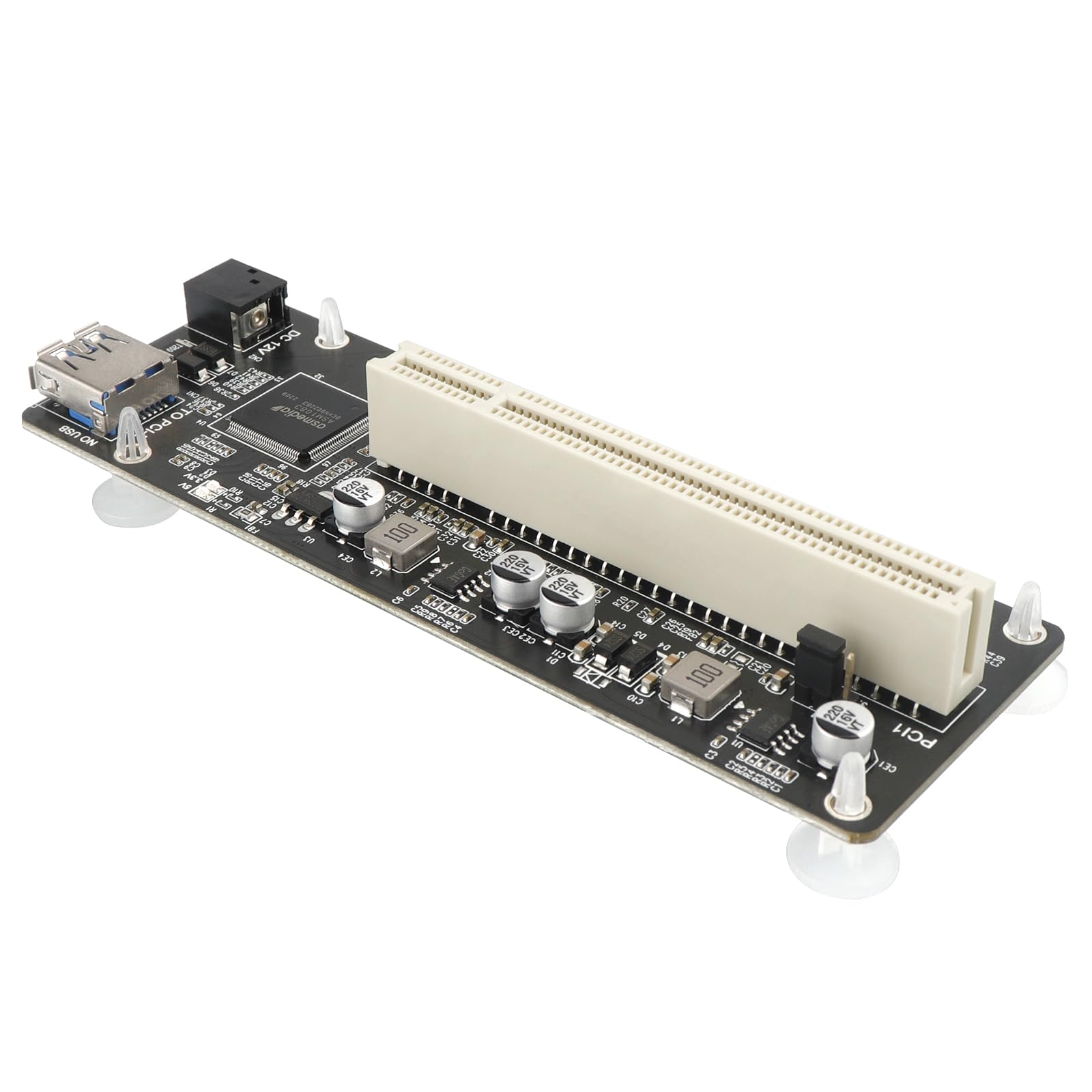 Carte adaptateur PCI-E vers PCI Chipset ASM1083, compatible avec Windows XP/7/8/10, extension de carte son externe