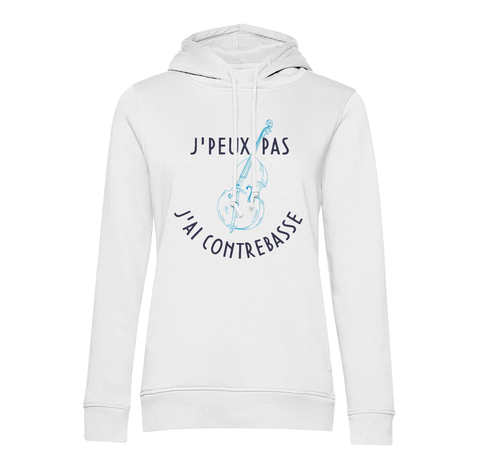 Sweat Capuche Contrebasse Jazz Pull Confortable pour Répétitions - 2