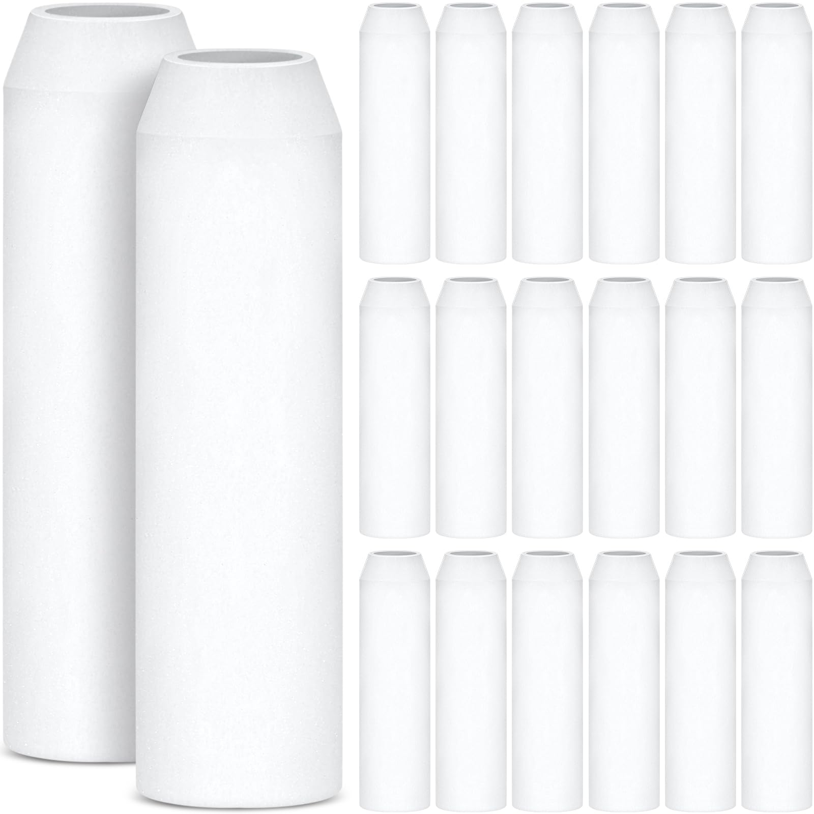 Havawish 20 Pcs Artificial Air Stones Bulk 1.4