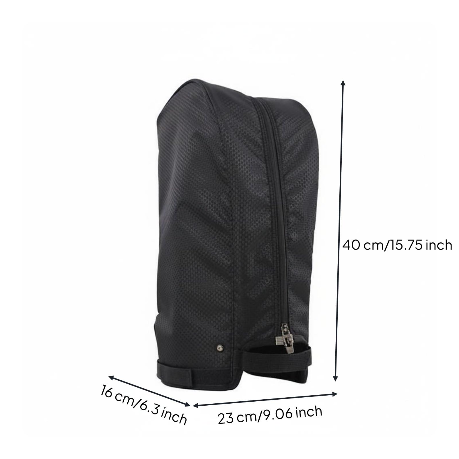 Funda para Palos de Golf Funda de Bolsa, Negro, Bolsa De Bola De Calibre Pequeño De 7.5, Nailon Grueso