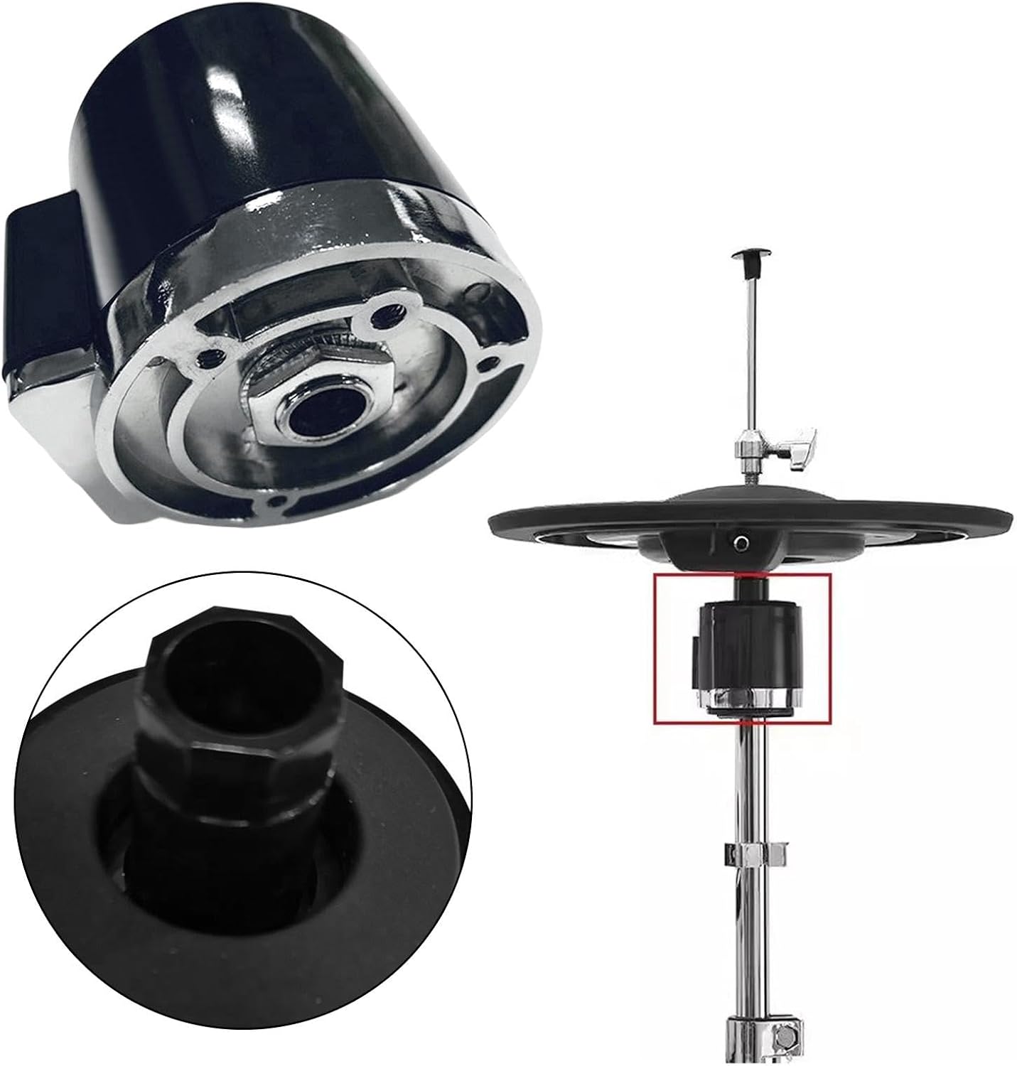 ハイハットコントローラー 練習用 取り付け簡単 実用的 修理 メンテナンス 打楽器パーツ アクセサリー