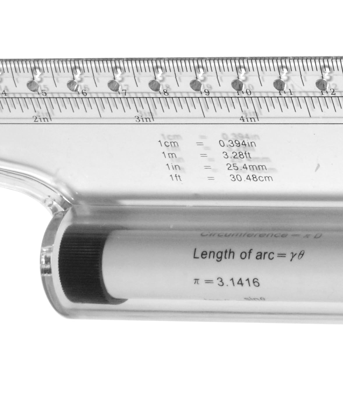 VViViD Measuring Rolling Ruler for Drawing, Design, Drafting Student, School and Office - Image 4