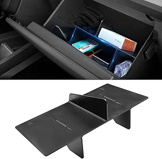 Jaronx Compatible with Ford Maverick Glove Box Organizer 2022 2023, Insert Glove Box Divider for 2022 Ford Maverick, Center Console Organizer Storage Tray Compartment for Ford Maverick Accessories