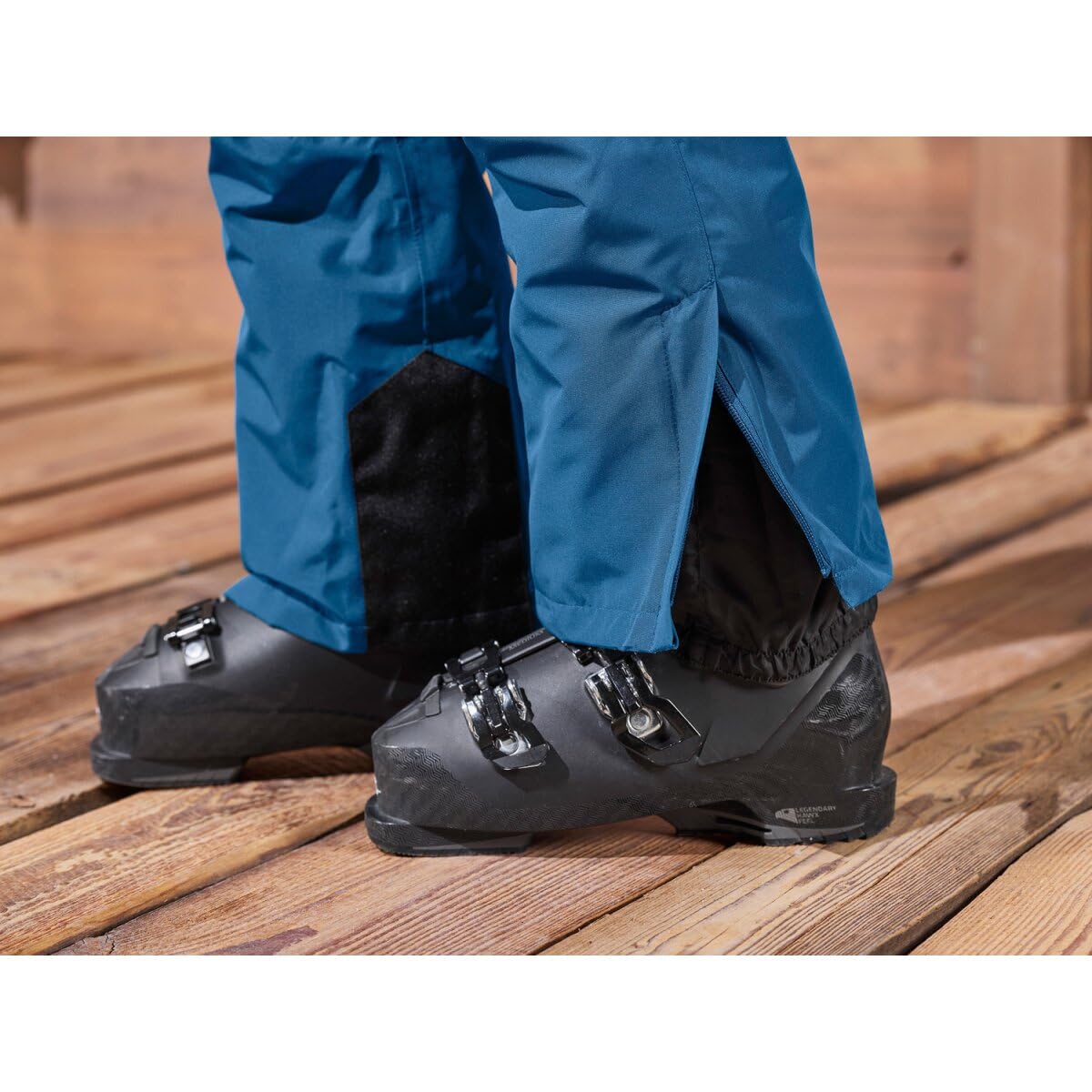 Crivit Kinder & Jugendliche Ski Hose Skihose, Boys, wasserabweisendes Obermaterial (146/152, Petrol Arby)