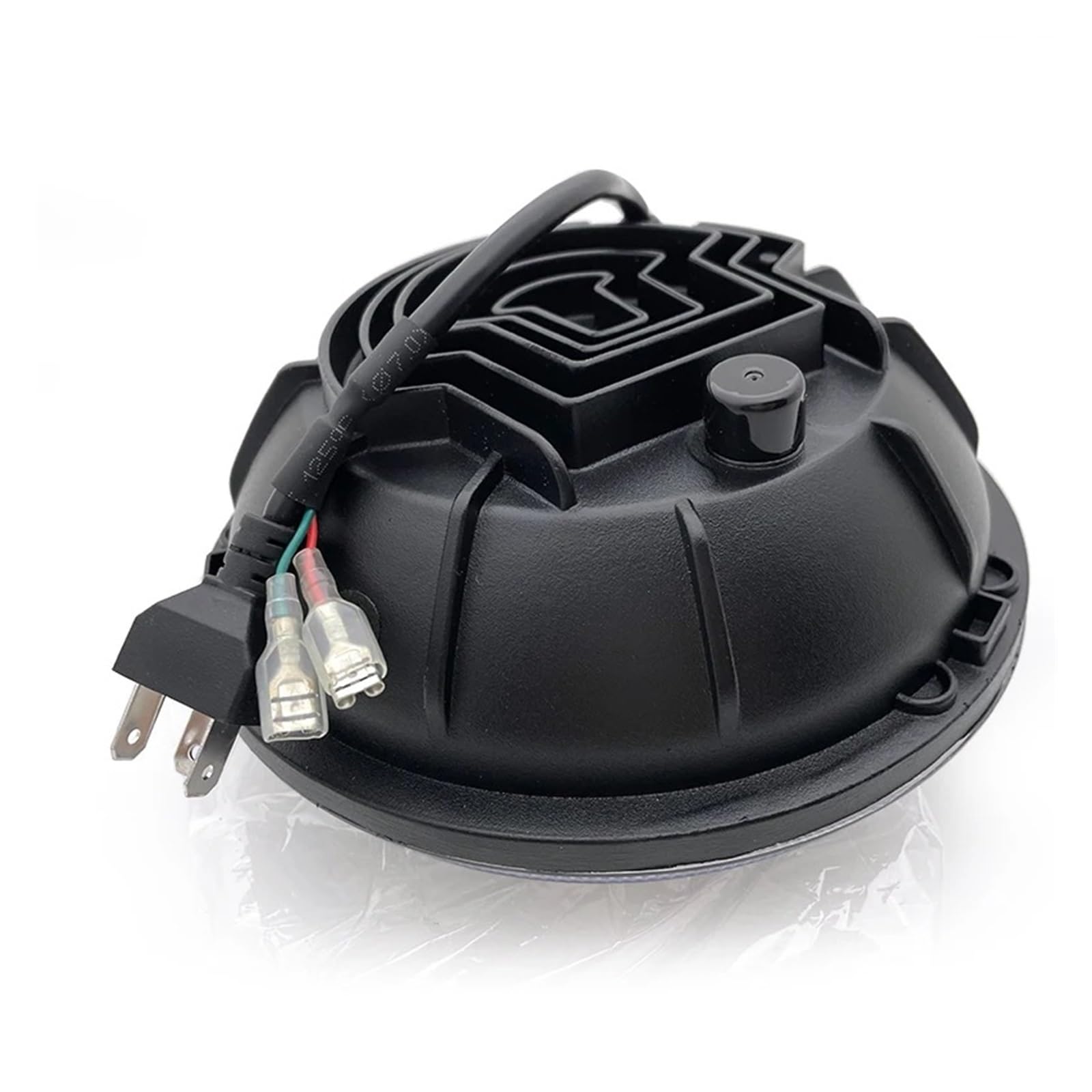 FARO FANALE Per Jeep Per Wrangler TJ Per Fuoristrada Faro A LED Rotondo Da 7 Pollici Con Indicatore Di Direzione Ambra Ad Anello Halo Fari Anteriori(2 piece chrome Bracket)