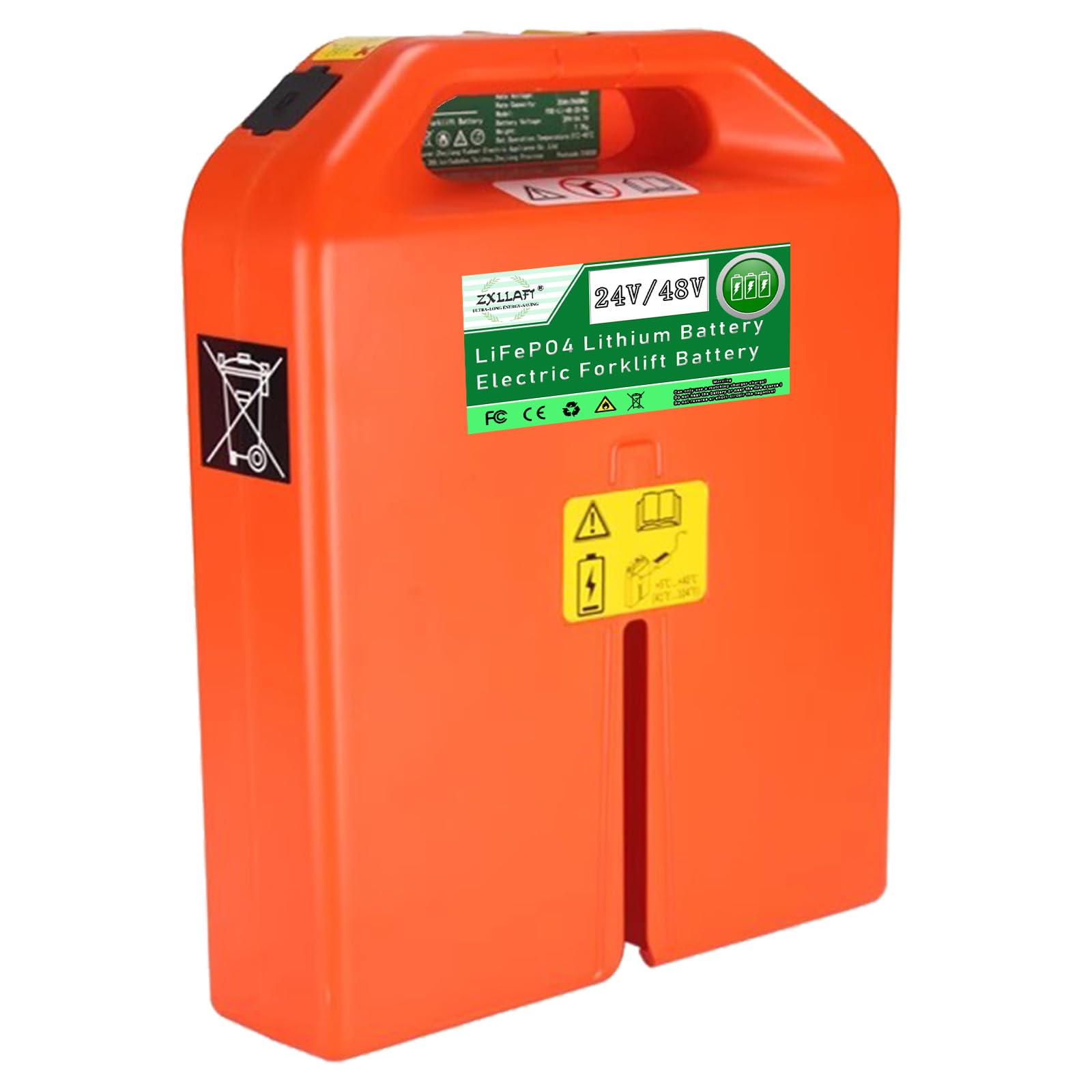 Elektrischer Hubwagen mit Batterie 24V 48V Lithiumbatterie für Elektrostapler PTE15N Wiederaufladbare Batterien LiFePO4-Batterien für CLG2015L mit BMS