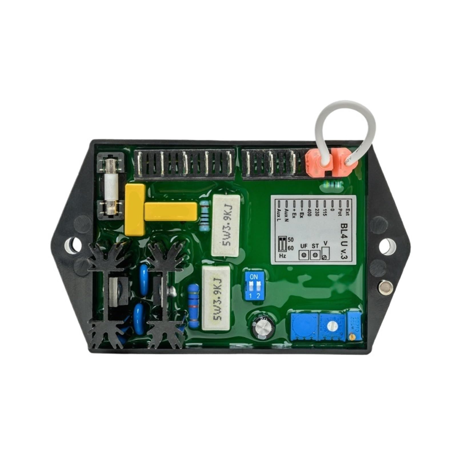 Generador BL4U AVR Regulador de Voltaje automático Estabilizador Placa de Control sin escobillas trifásica de CA