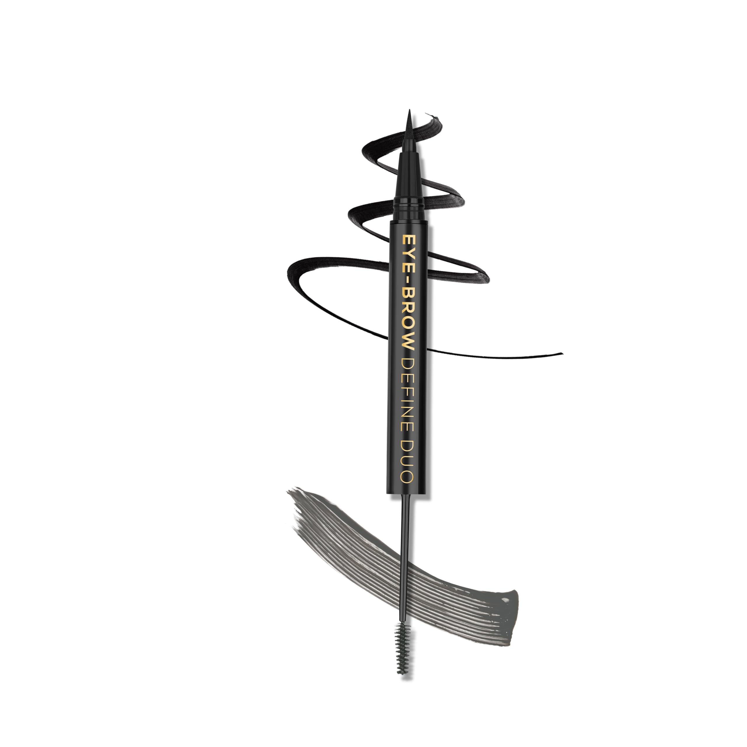 Insight Cosmetics Eyebrow Define Duo (2 in 1) | Eyebrow Tinted Gel with a slim, precise Spoolie | Long lasting, Smudgeproof & Water Resistent Formula | Semi Matte Finish | 2.5 g (Grey)-image-44