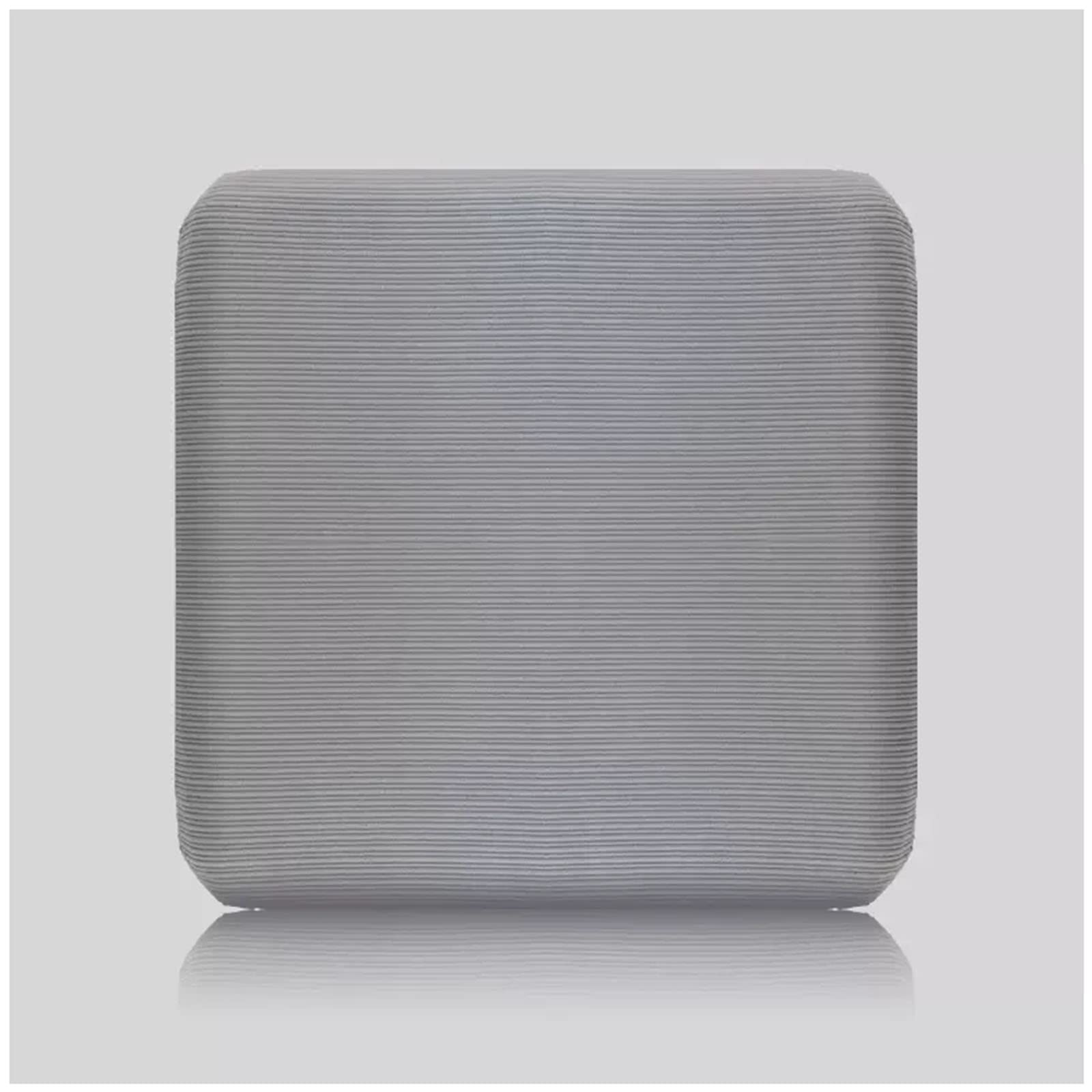 Cojines para sillas de cocina ZTGL gris 40x40 cm pack de 4 con fundas desmontables lavables