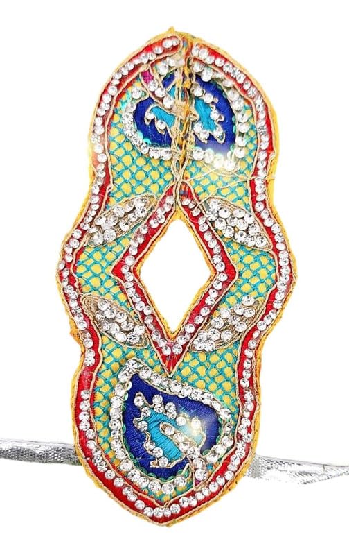 Image of Partish Laddu Gopal Heavy Janamashtmi Dress Size 2 l Ladoo Gopal Dress l Kanha Ji Poshak Size 1 2 4 5 6 (Y)