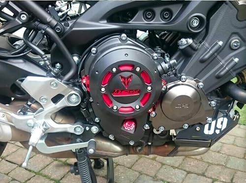 Miniatura 5 de Arashi Funda para motor, protección contra caídas, protector deslizante para Yamaha MT09 FZ09 2014-2019 / FJ09 15-16 / XSR900 16 Accesorios de