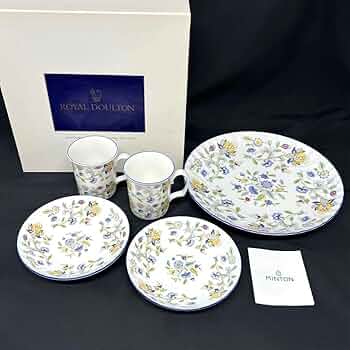 ミントンハドンホールミートプレート5枚セット MINTON ミントン ハドンホール プレート ケーキ マルチプレート 大皿