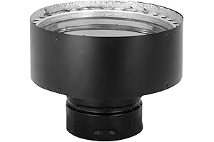 3 Pellet Stove Vent Kit (DuraVent Simpson Chimney Insulated 6" Double Wall Steel)