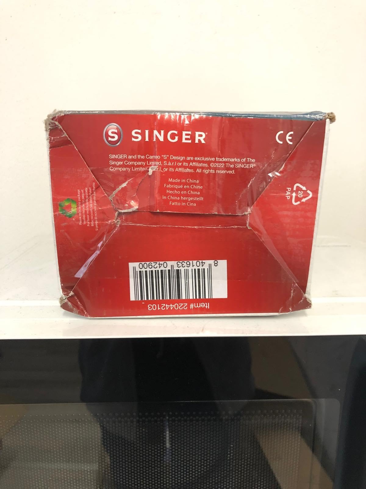 Singer, Ferro da Stiro Verticale Portatile a Vapore, Stiratrice, Utile per Stirare e Igienizzare i Tuoi Capi, Riscaldamento Rapido in 20s, Potenza 1500W, Serbatoio 280ml