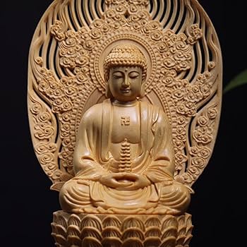 仏教美術 洛宝銘 如来仏頭・如来頭・如来佛頭 置物 高さ49.5cm 仏像・佛像 Amazon｜Bxzzuis 仏像 薬師如来像/釈迦牟尼仏像/蓮の上に座る