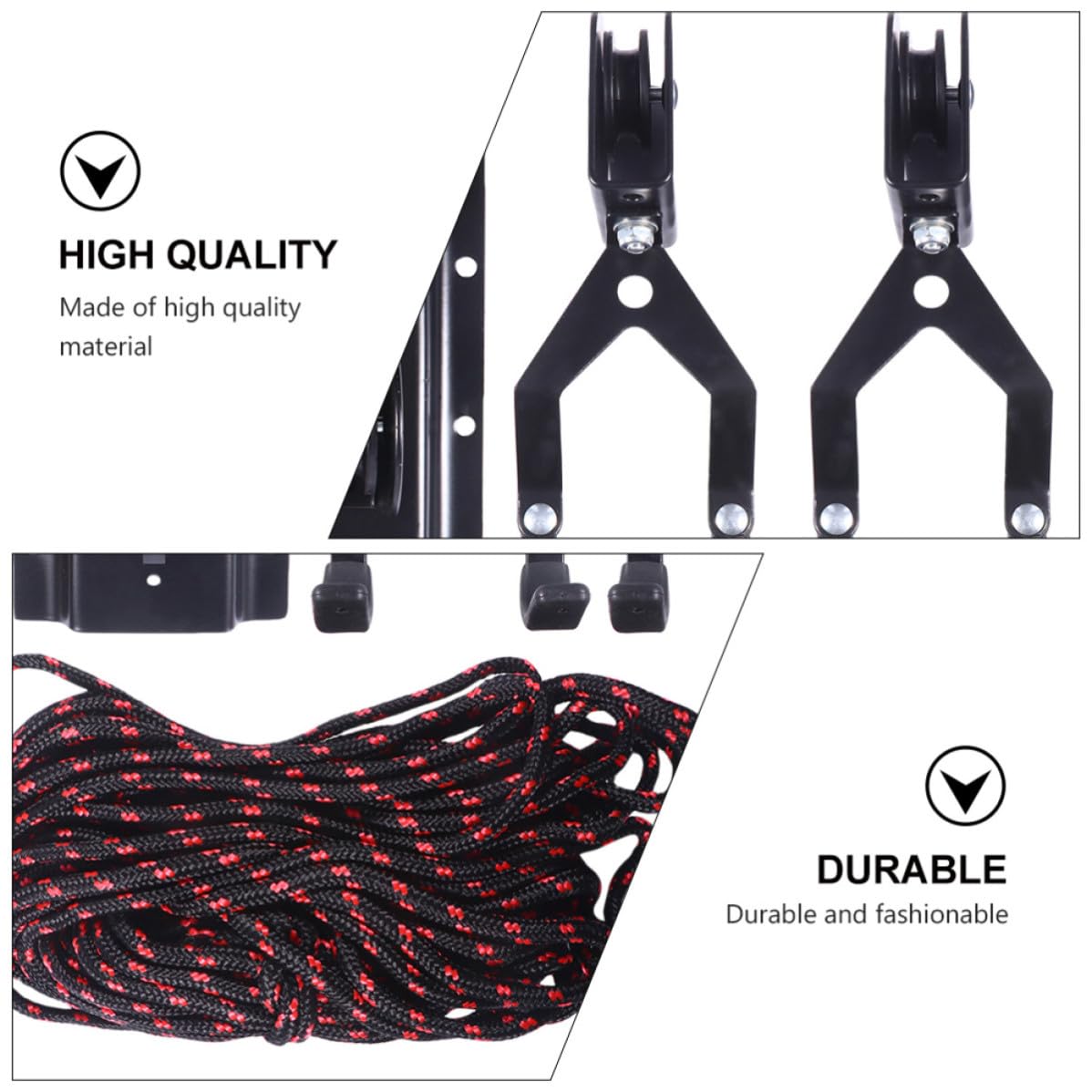 Percha de Pared para Bicicletas, Elevación Suave y Bloqueo de Seguridad