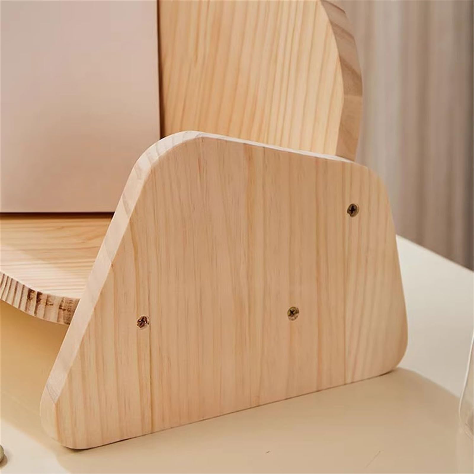 Desktop-Kreativität, Holz-Bücherregal, Sofa-Stil, nordischer Minimalismus, Organizer Regal Bücher