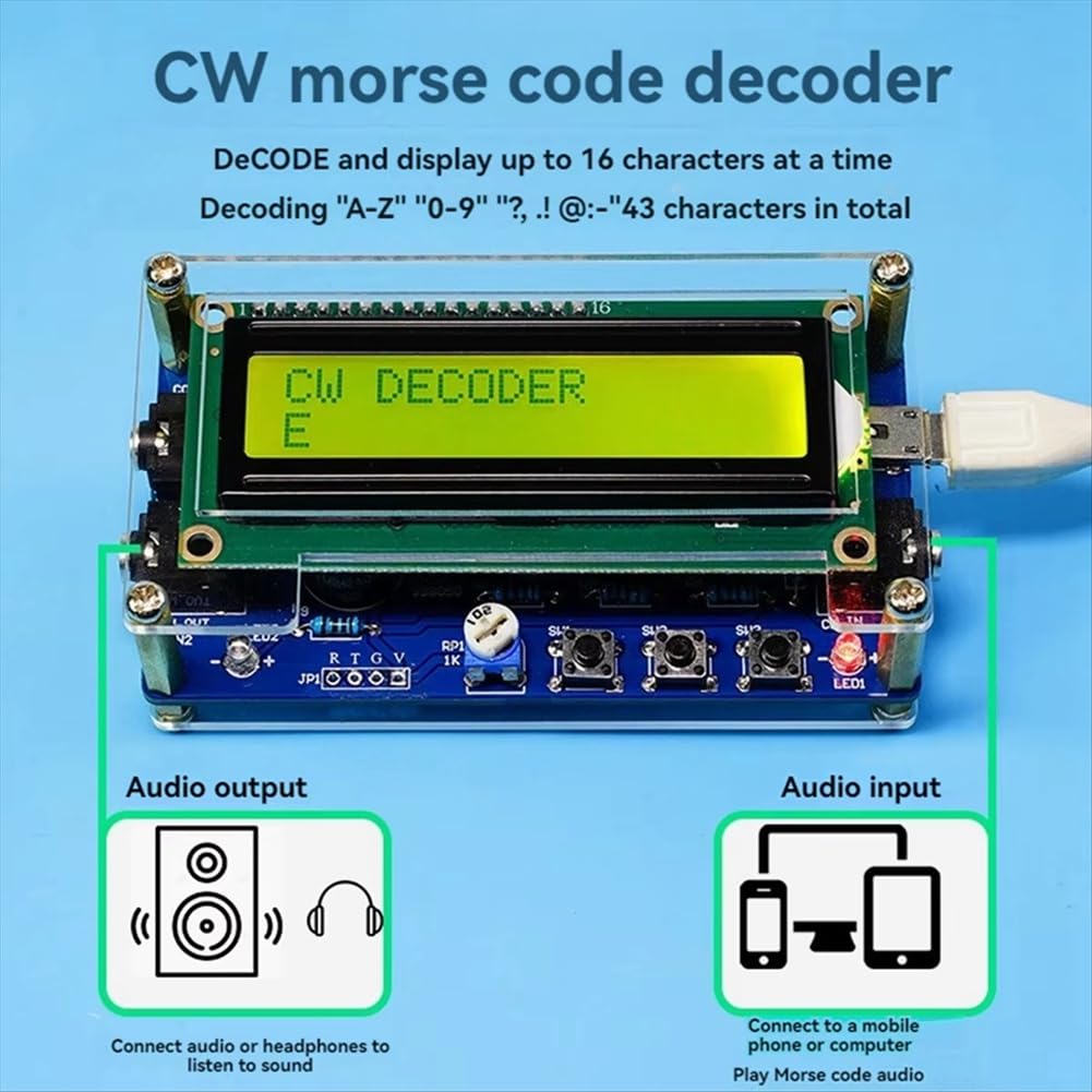 Amazon.co.jp: Bannik アップグレードされた CW モールス信号