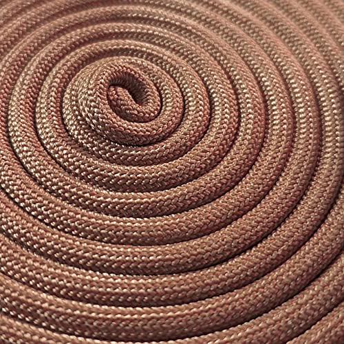 Ganzoo Paracord 550 Seil Hazelnut, 4 mm Typ 3, 30 m Outdoor Kordel, Hybrid Nylon Polyester, 32 Litzen Mantel, 7 Innenstränge, ca. 250 kg Bruchlast, zum Flechten und Knoten für Hundeleine und Halsband