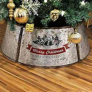 Darnassus Weihnachtsbaum-Halsband 74 cm Silber
