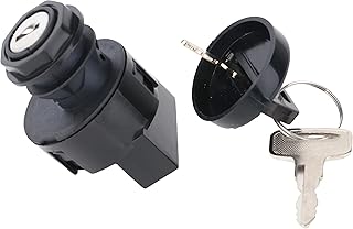 Ignition Key Switch 3 Position 6 Pins for 2001-2018 Polaris Ranger, RZR, Sportsman,170 300 325 400 425 450 500 550 570 600 700 800 850 900 1000 4,XP,X2,Crew,EV,HD,S Replace 4011002 4012165 4010390
