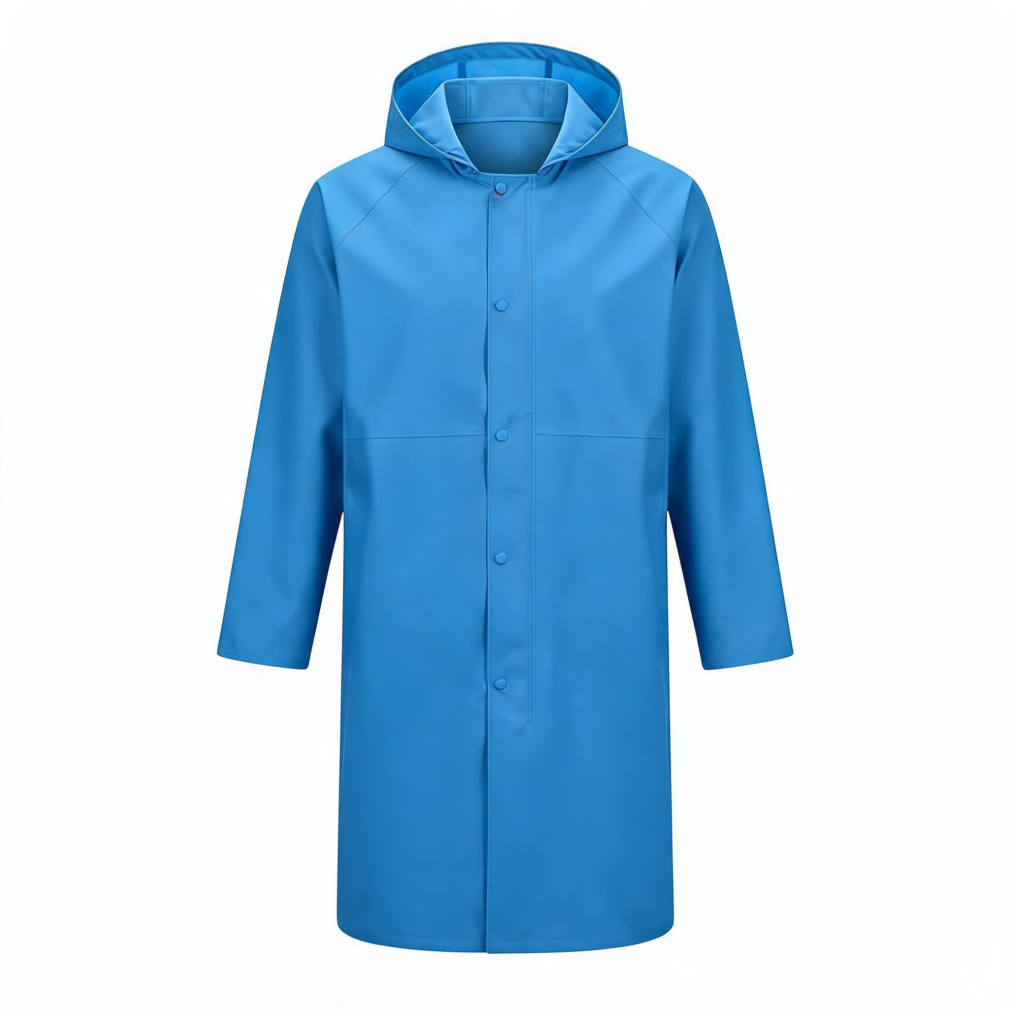 drumstone Waterproof Long Raincoat for Men & Women | Lightweight Hooded Reusable Polyester Rain Jacket | Portable Full-Length Rainwear for Bike Riding, Travel, Outdoor Commuting, Hiking, & Monsoon Use-picture-56