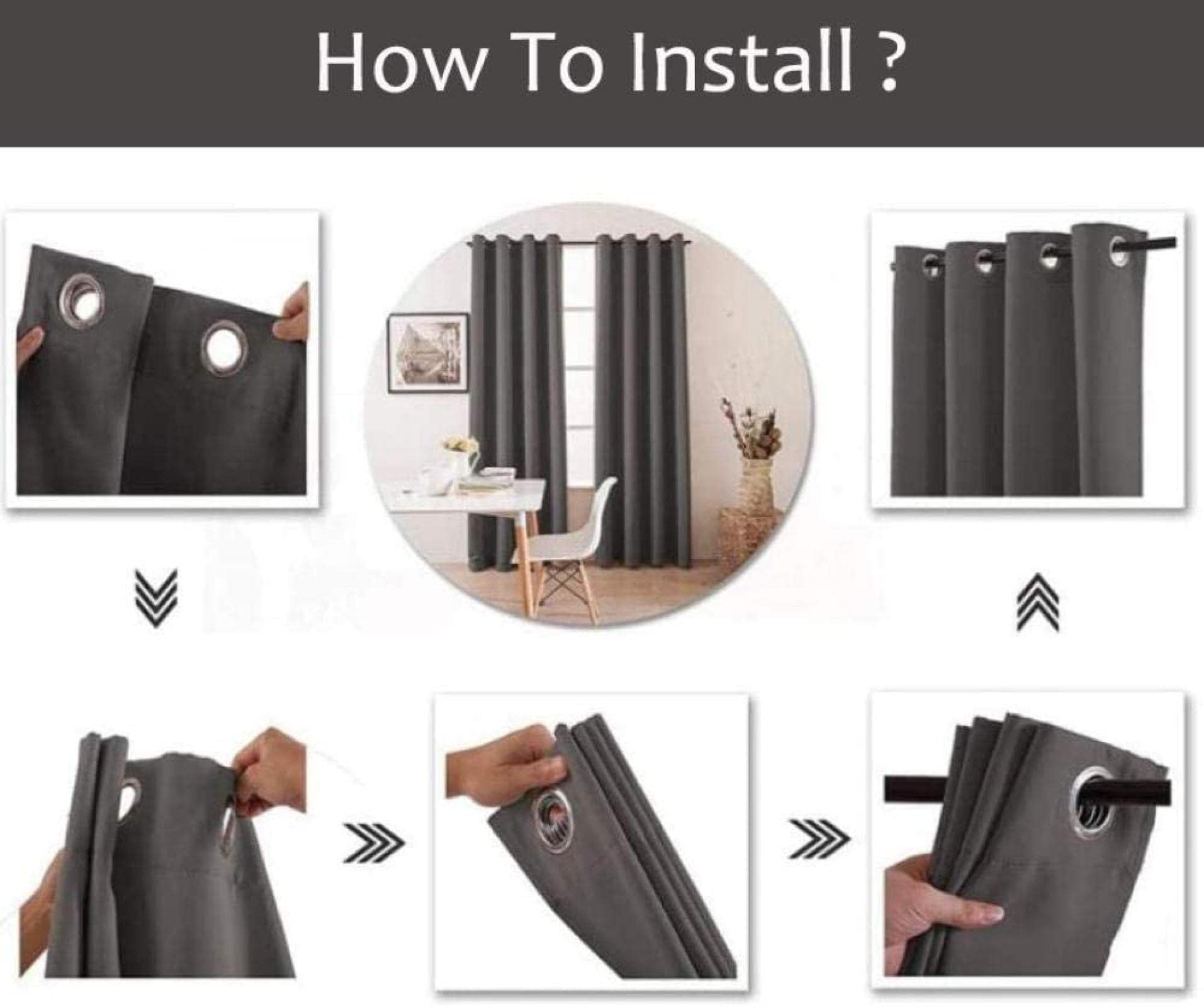 Set di 2 tende oscuranti con motivo console di gioco 3D, per camera da letto dei bambini, 200 x 160 cm, super morbide, isolate termicamente, oscuranti, nere