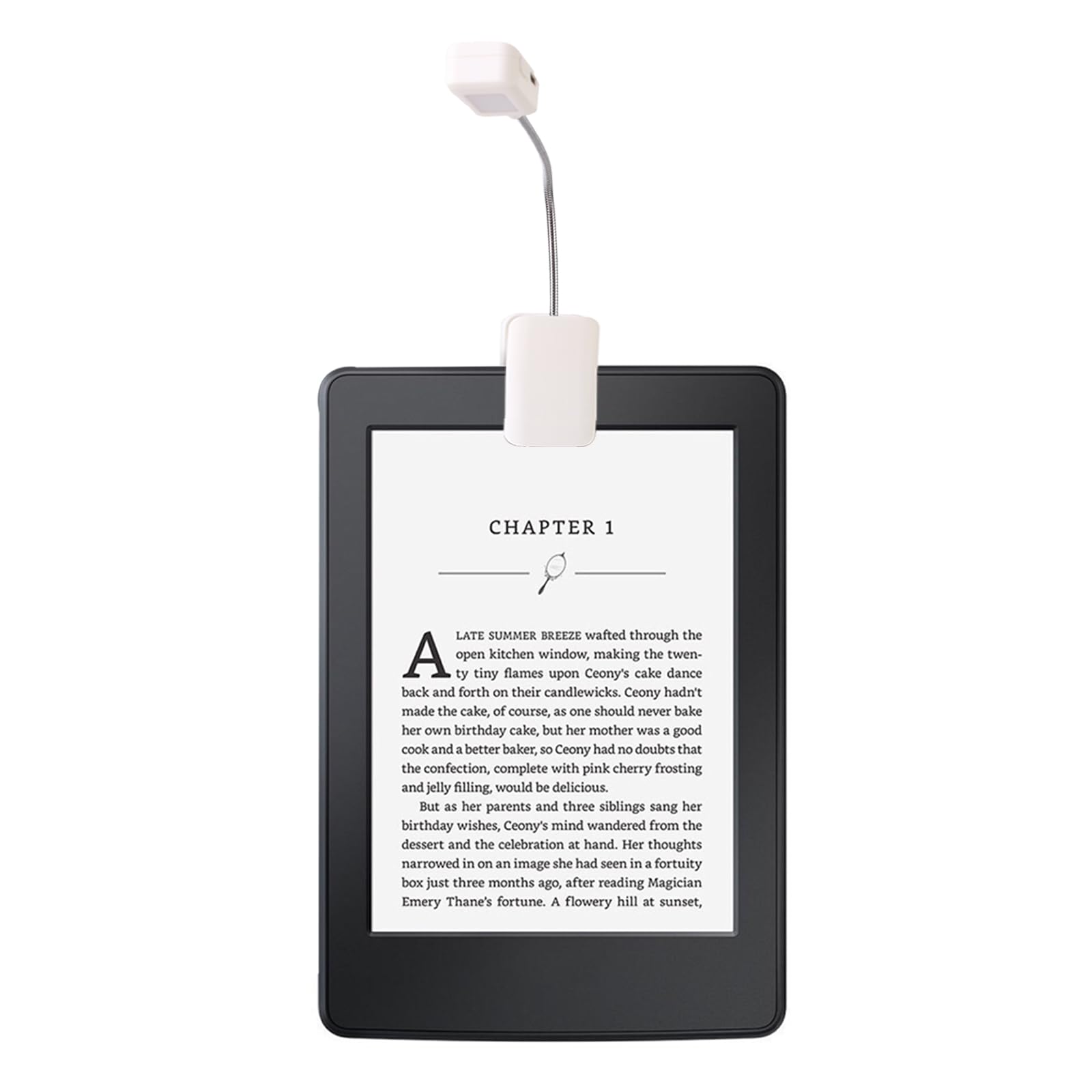 UXIETIN Reading Light Compatible with Kindle,Eye Caring Reading Lint for Kindle,Adjustable Kindle Light Clipped on for Studying or Reading in Bed