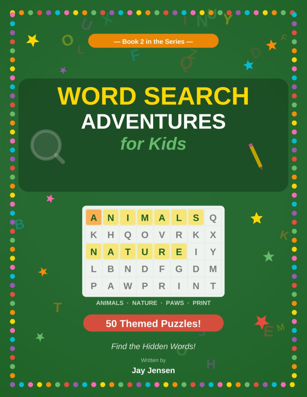 Word Search Adventures for Kids: Animals & Nature