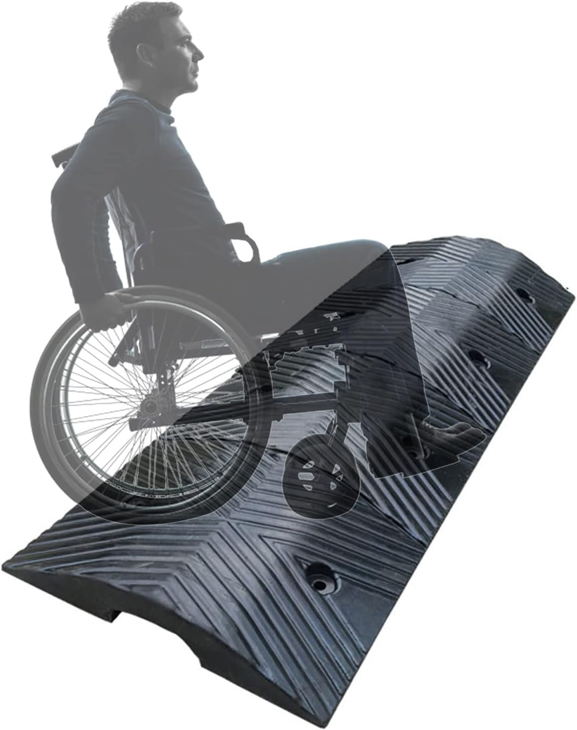 GWINDI Threshold Ramp, Threshold Bridge Ramp for Doorway