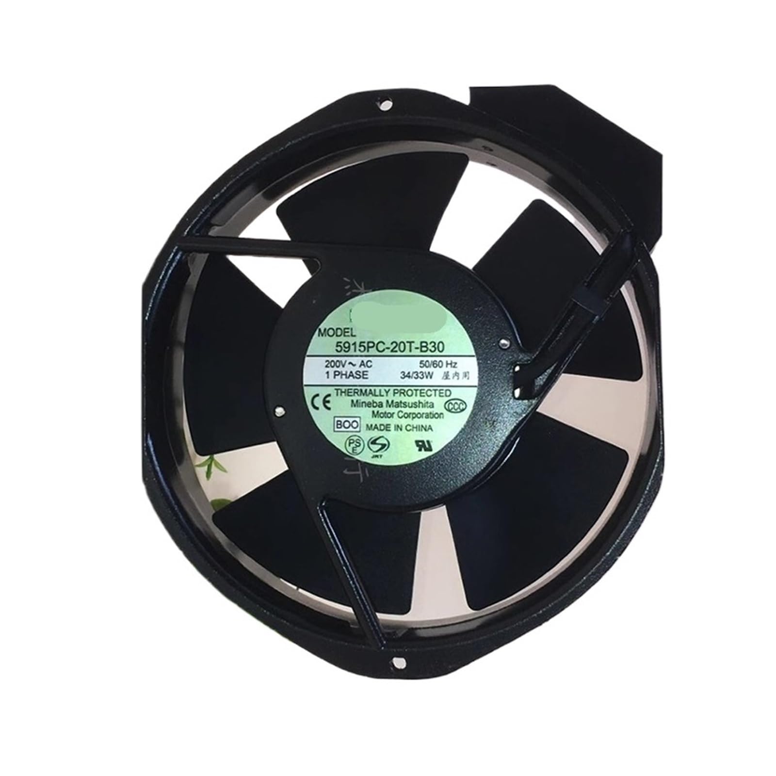 KNIUWMBMH 5915PC-20T-B30-B00 AC200V 172 * 150 * 38 Fans