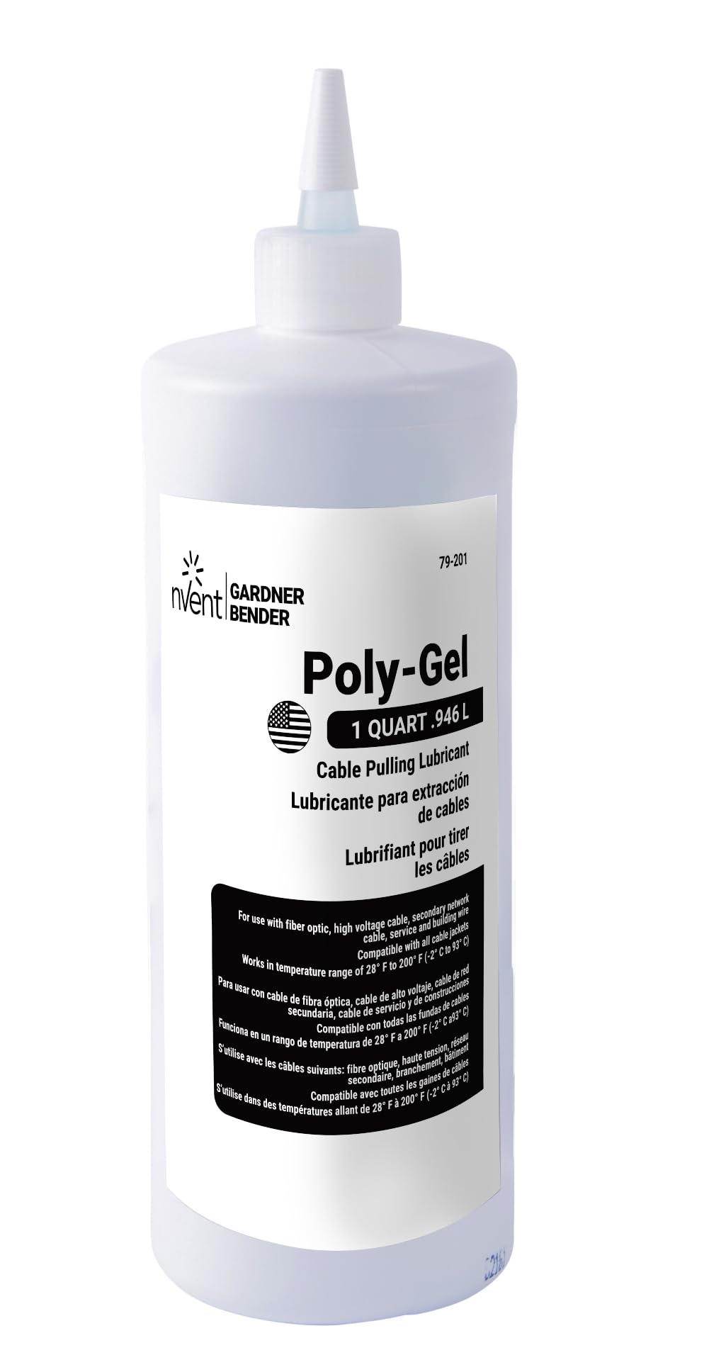 Gardner Bender 79-201 Poly-Gel Cable-Pulling Lubricant, 28° - 200