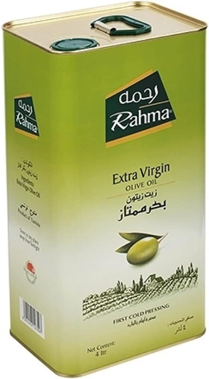 Rahma Extra Virgin Olive Oil 4Litre Amazon.ae Grocery