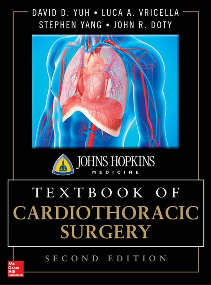 Johns Hopkins Textbook of Cardiothoracic Surgery, Second