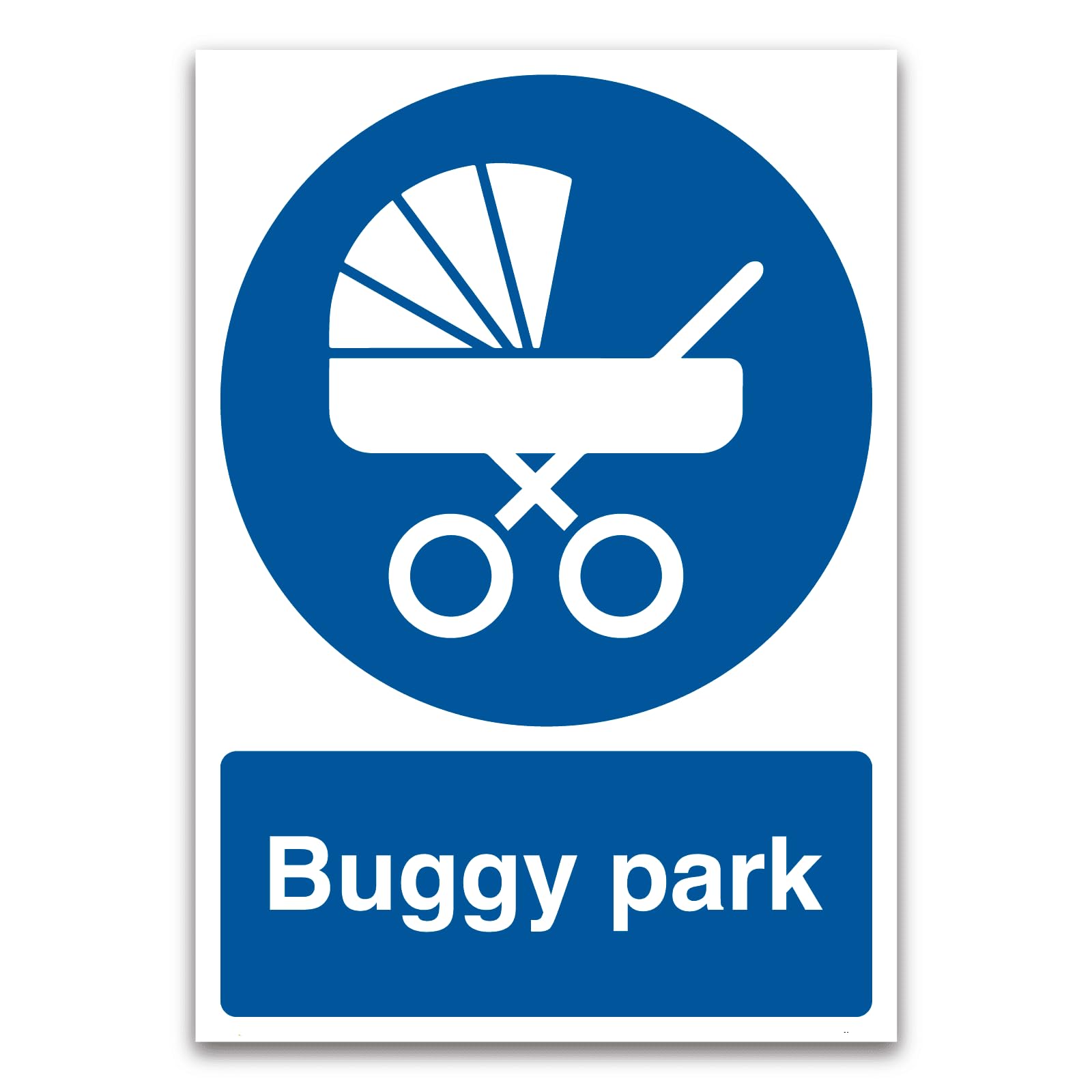 Buggy park Sign Metal Tin Sign 12x8 inch for Industrial & Commercial