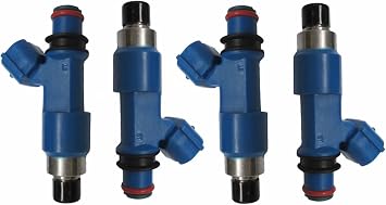 4 x Dark Blue 565cc Fuel Injectors 16611-AA720 For Subaru WRX/STI