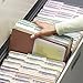 Smead Tuff Expanding Pockets, Set of 10 Accordion File Organizers for File Folders, Straight-Cut Tab, 5-1/4 inch Expansion, Legal Size, Office Supplies, Document Organizer (74390)