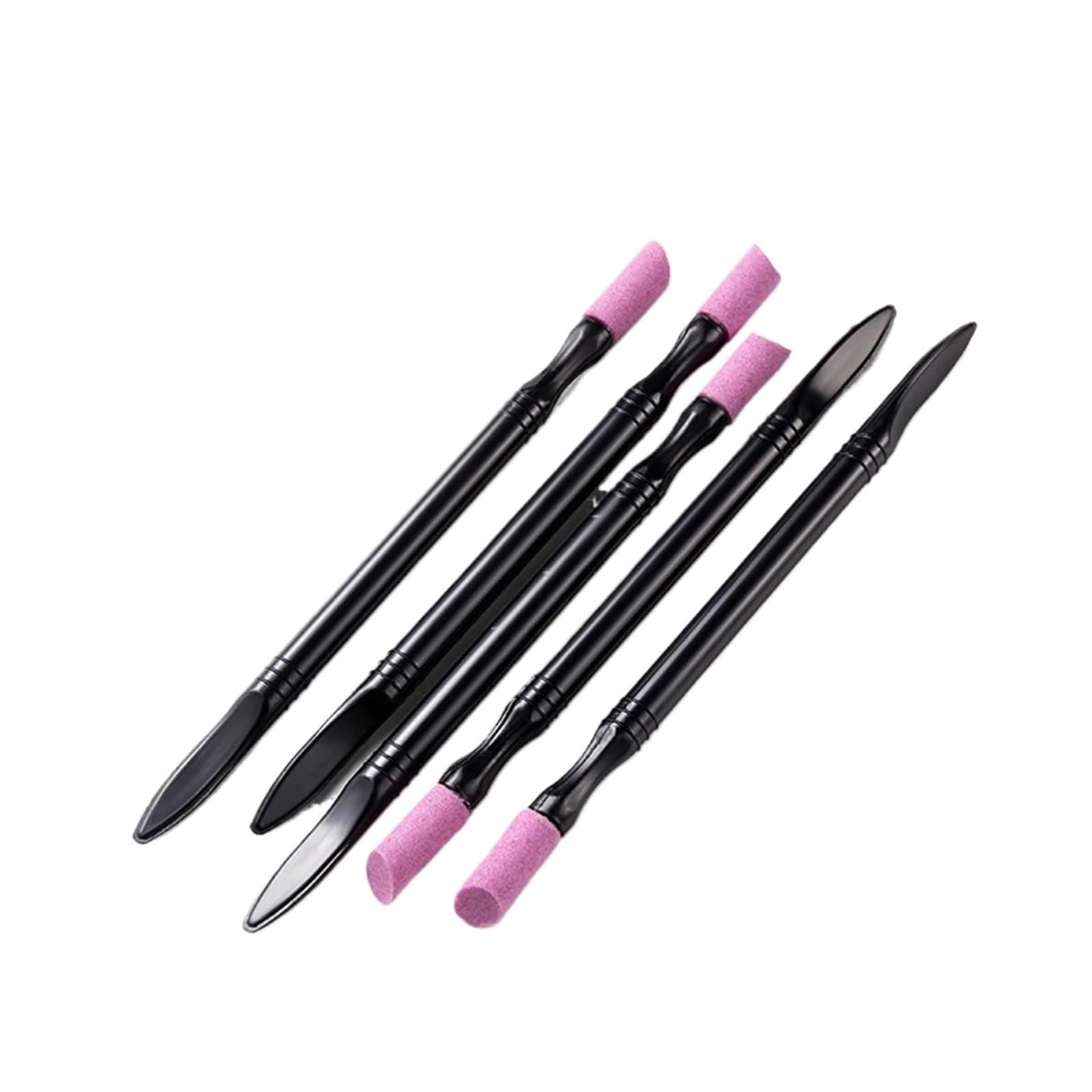 Spingi Cuticole Spingicuticole for lima for unghie da 100 pezzi Per Pelle Morta | Dispositivo di rimozione Trimmer Levigatura File Stick Pen Buffer Strumenti for manicure